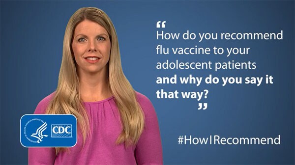 Lacey Eden, NP-C, Describes How She Recommends Flu Vaccine to Adolescent Patients