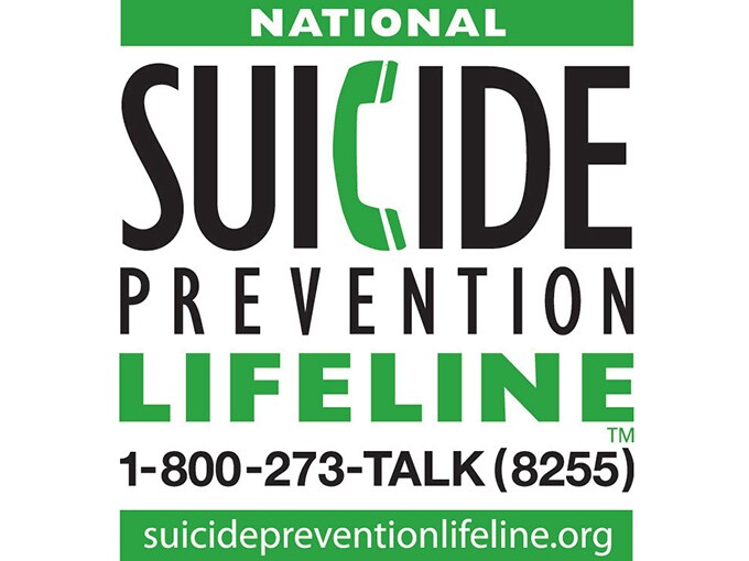National Suicide Prevention Lifeline, 1-800-273-Talk (8255), suicide prevention life line dot org
