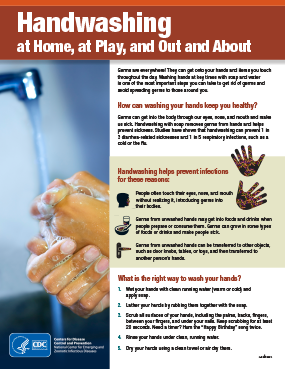 handwashing at home, at play, and out and about
