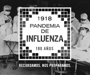 Insignia de la influenza pandémica de 1918