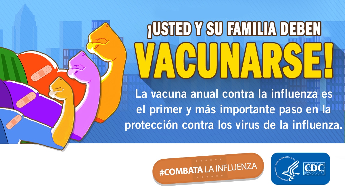 Vacúnese y vacune a su familia 
