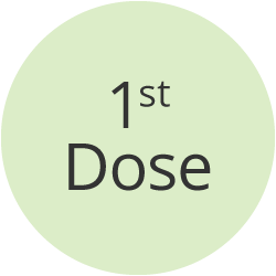 1st dose icon